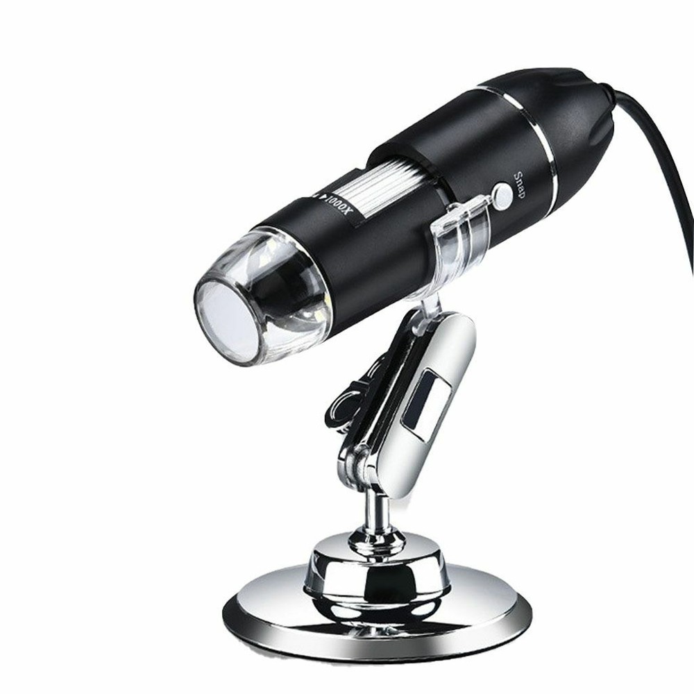 0x-1000x 8 LED Digital Microscope Camera Handheld USB Magnification Endoscope