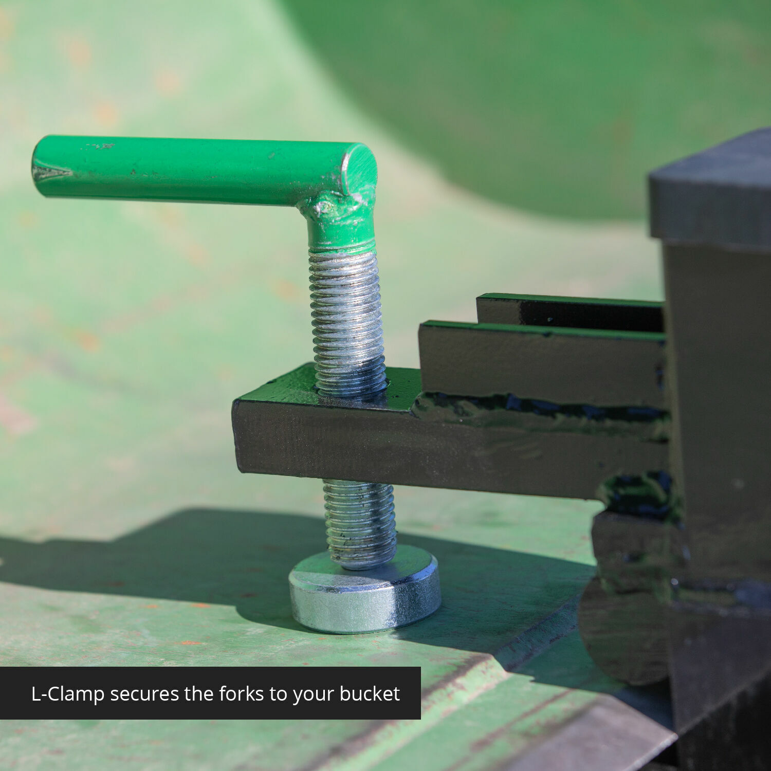 Titan Attachments Light-Duty 60" Clamp-on Pallet Forks, 46" x 3" Fork Length