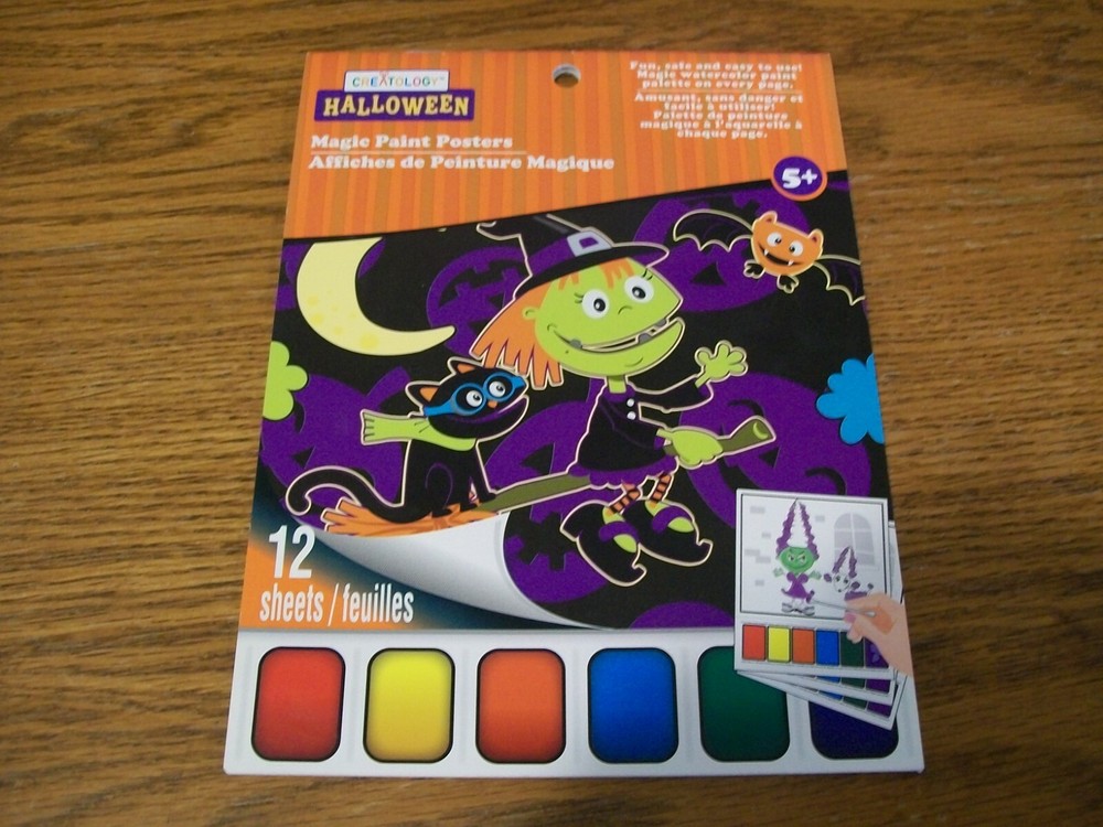 Creatology Halloween magic Paint Posters