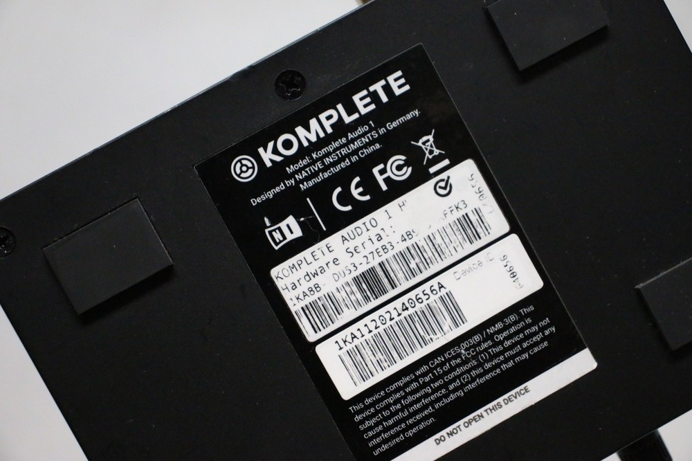 Native Instruments Komplete Audio 1 USB Audio Interface