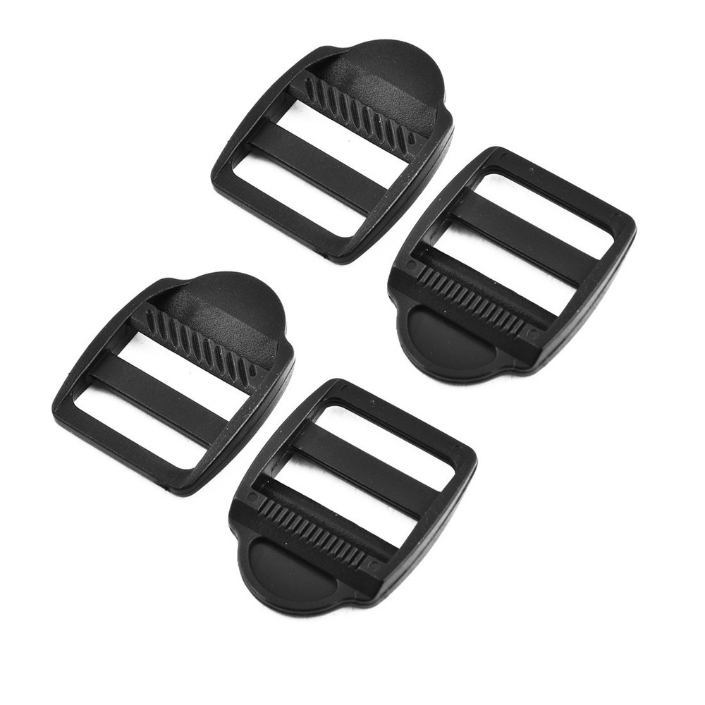 Plastic Adjustable Backpack   Fastener Buckle 1.5 Inches Width 4pcs