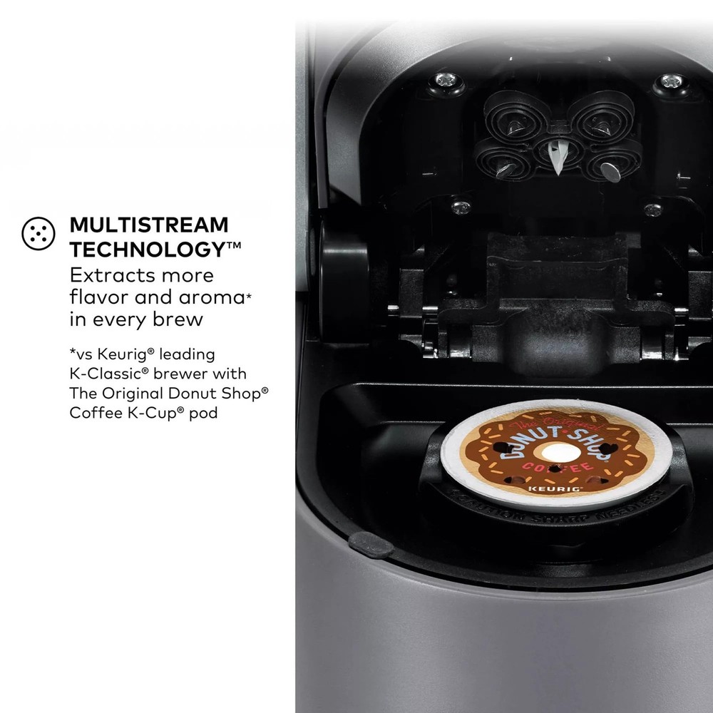 K-Supreme Single Serve K-Cup Pod Coffee Maker, MultiStream Technology, 4 Brew...