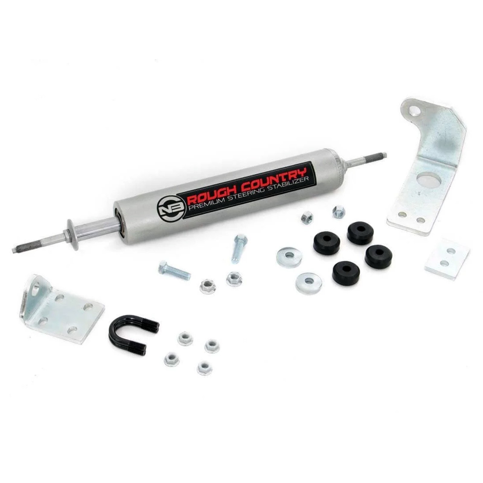 Rough Country N3 Steering Stabilizer Kit for 97-03 Ford F-150 4WD with 0-5" Lift