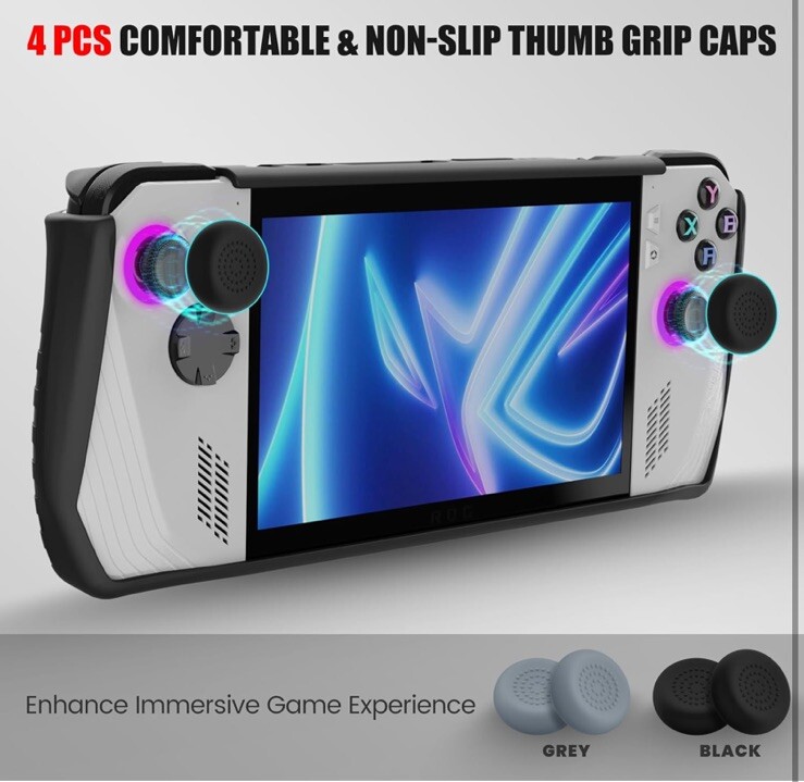 Protective Case with Kickstand+2 Pack Screen Protector+ 4 Joystick Protectors.