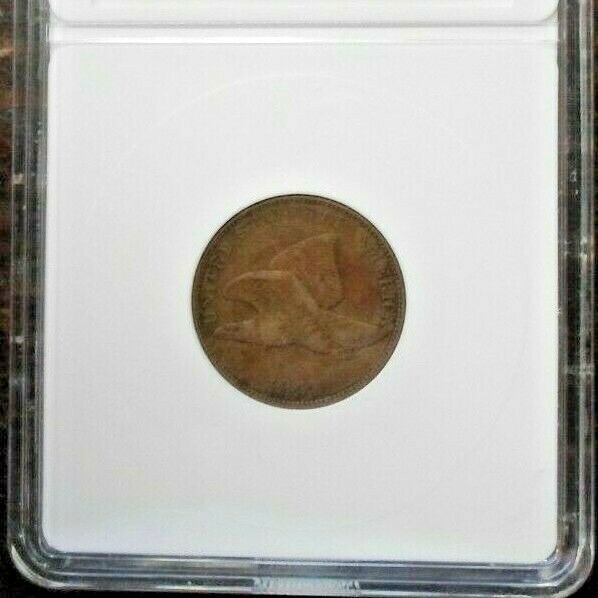 1857 Flying Eagle Cent TDO ANACS S-12 EF40