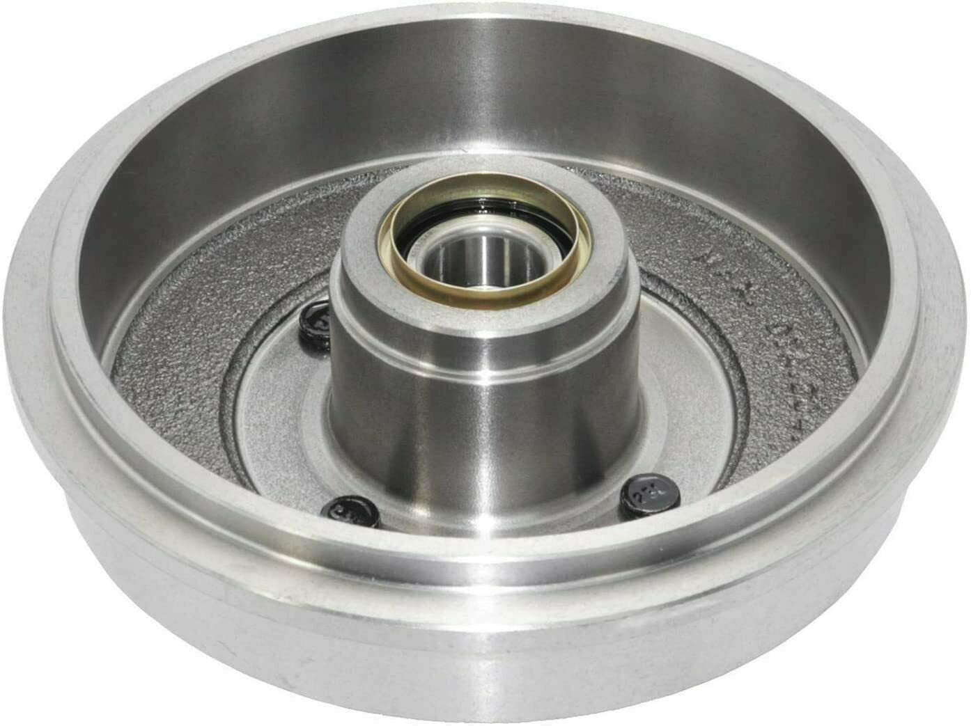 Rear Brake Drums + Ceramic Shoes Kit for 2000 - 2005 2006 2007 2008 Ford Focus