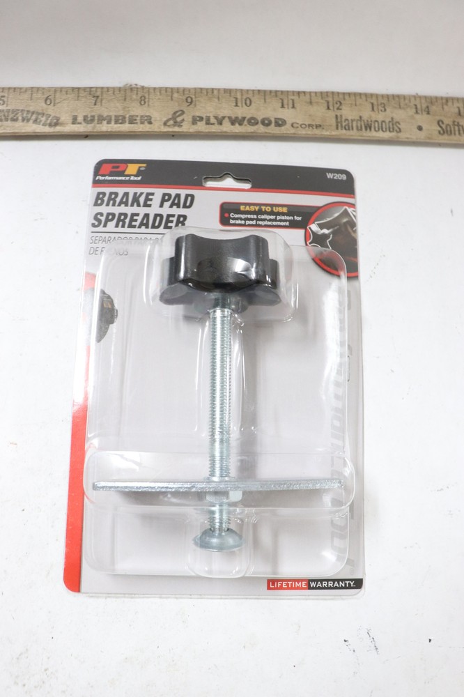 Performance Tool Heavy Duty Disc Brake Pad Spreader Black W209