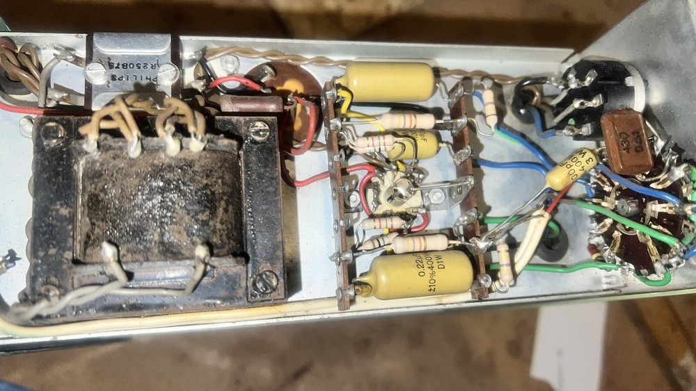 Philips HF306 Vintage Tube Preamplifier