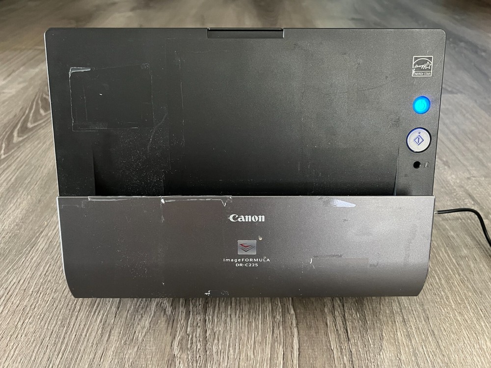 Canon ImageFORMULA DR-C225 Document Scanner No Power Supply