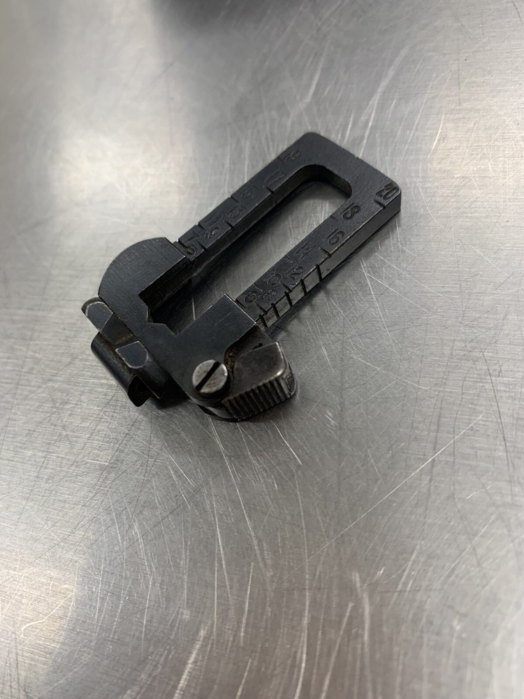 Type 38 Carbine Rear Sight.
