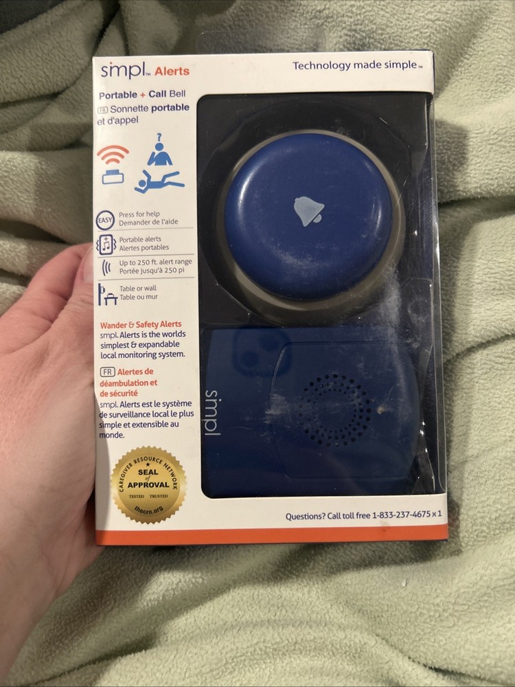 SIMPL Alerts Portable & Call Bell For Elderly