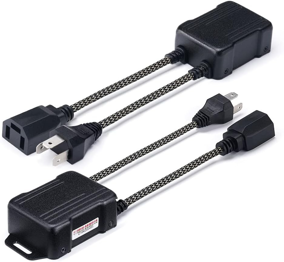 Xprite H4/9003 LED Canbus Decoder Anti Ficker Harness Error Free Resistor Capaci