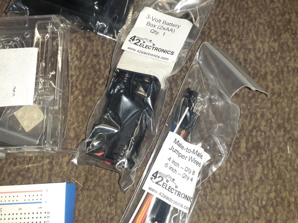 42 Electronics Intro To Robotics Level A Kit -