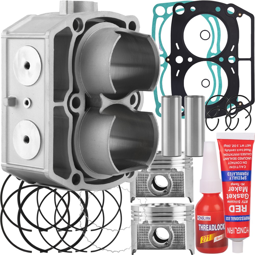 For Polaris Sportsman Ranger XP 700 Cylinder Pistons Gasket Top End Rebuild Kit