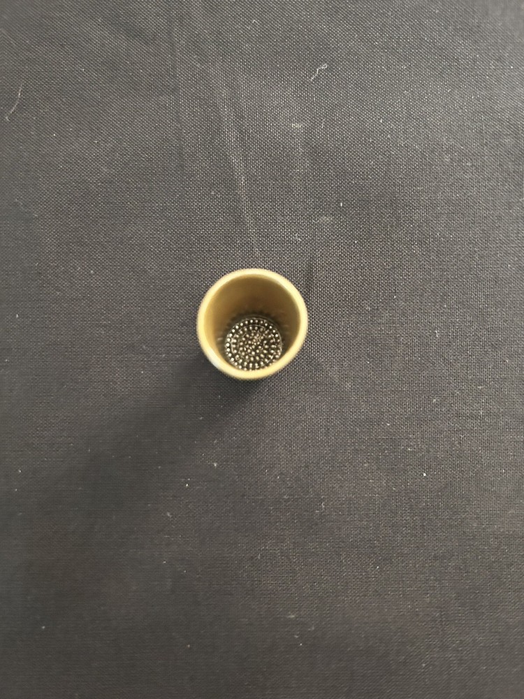 Vintage silver thimble