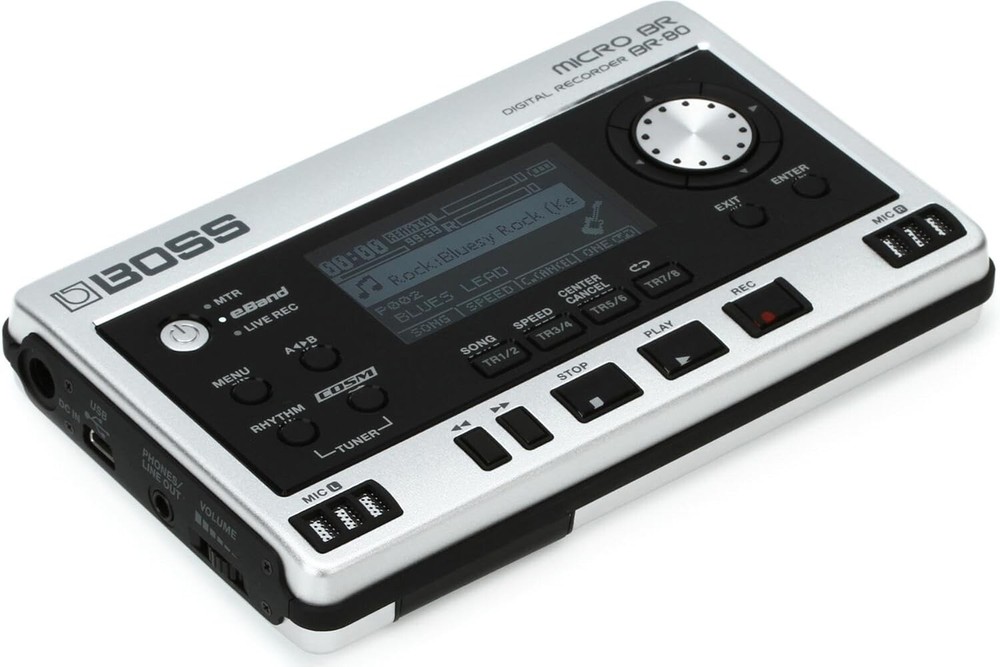 Boss MICRO BR BR-80 Digital Recorder Interface Multi Track W/Box