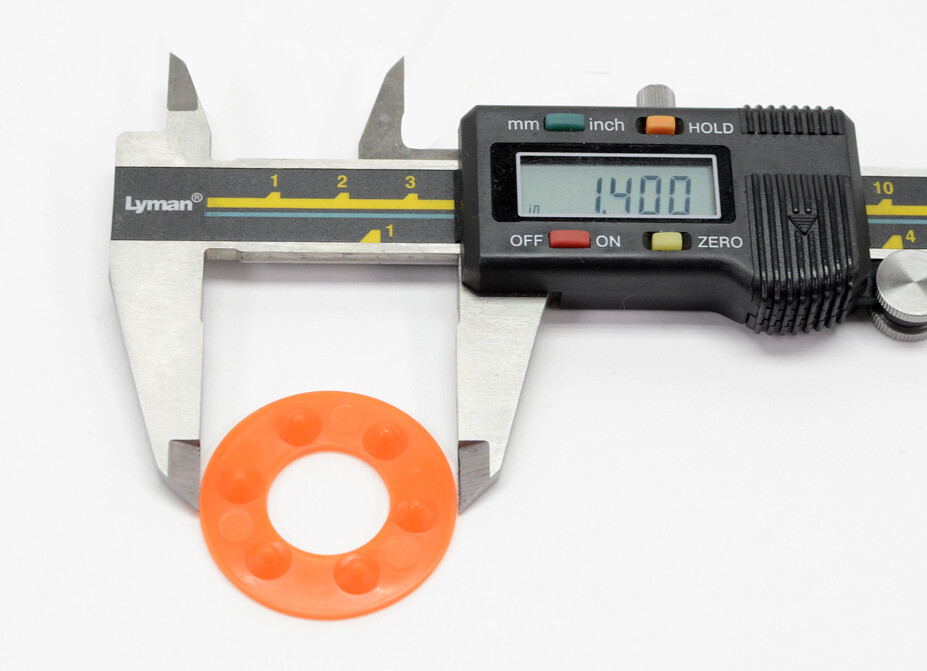 Colt Python, King Cobra, Trooper, .357 Mag Cylinder Protector Ring. NOS Orange