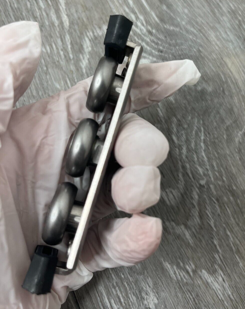 Rollon Compact Self-Aligning Linear Rail Guide System w/Sliders (Part# Unknown)