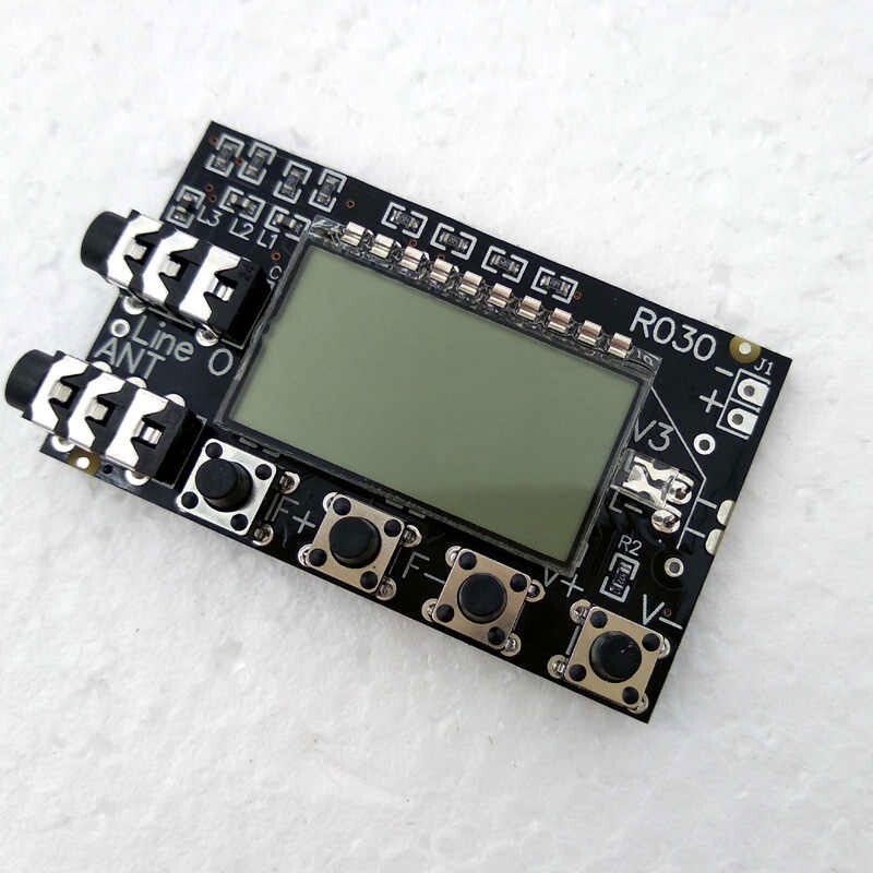 R030 76.0MHz-108.0MHz FM Radio Module Stereo/Receiver Board f/ 32-ohm Earbuds