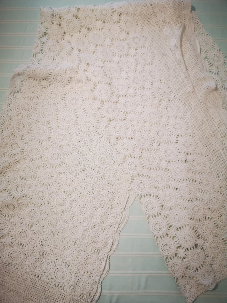 Handmade Crochet Double Bedspread