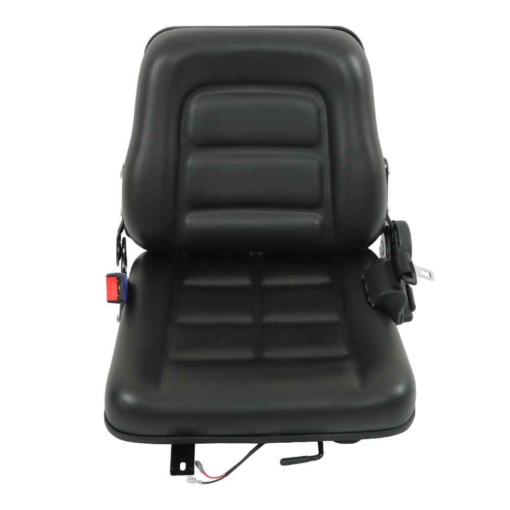 LABLT Fold Down Tractor Seat Universal Forklift Seat Micro Switch and Slide