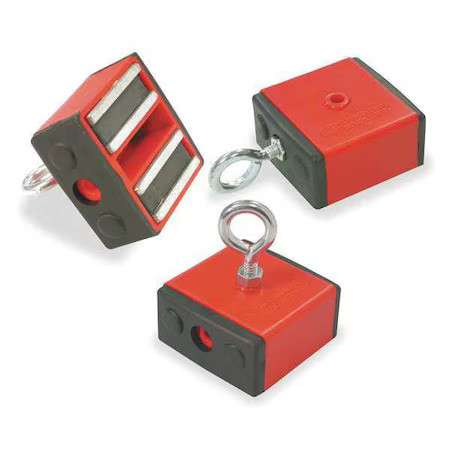 Lifting Magnet, 100 Lb. Pull,  6Ya69