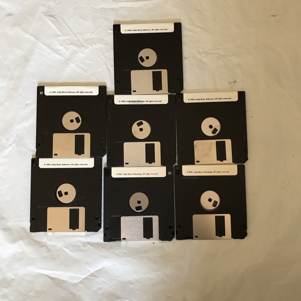 Finale Floppy Disks