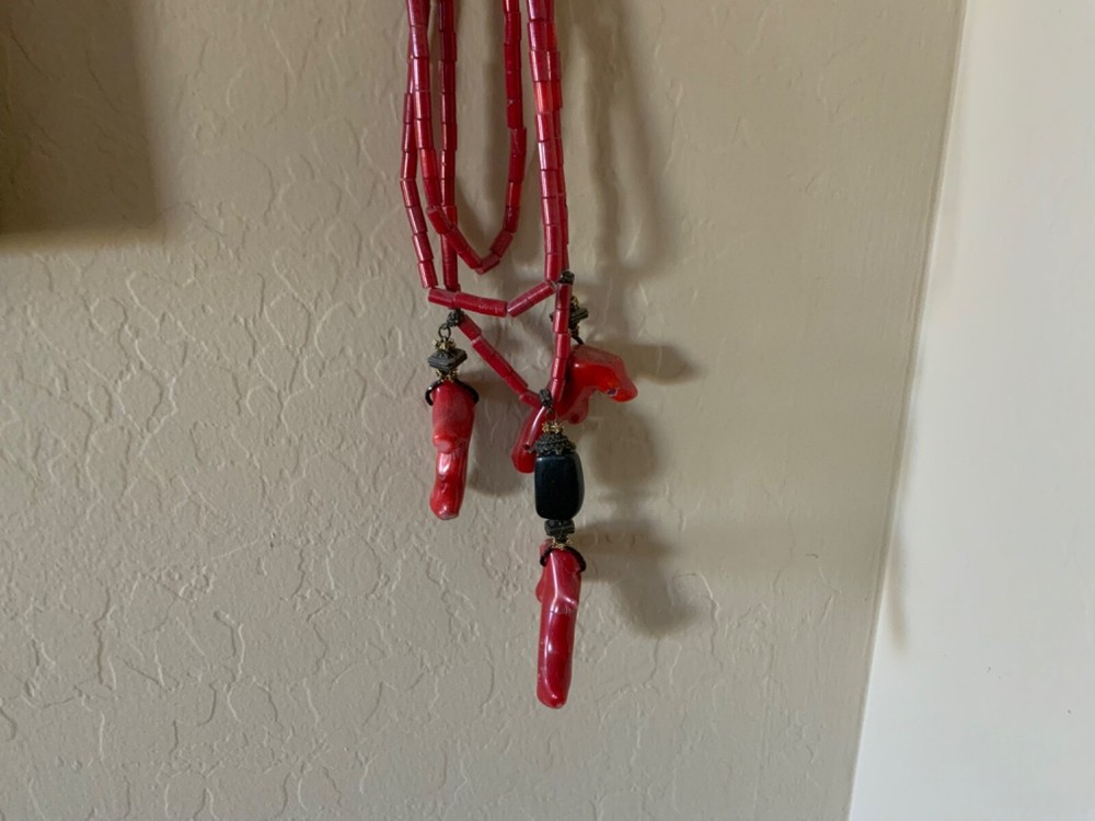  Native American SIgned Maya Necklace