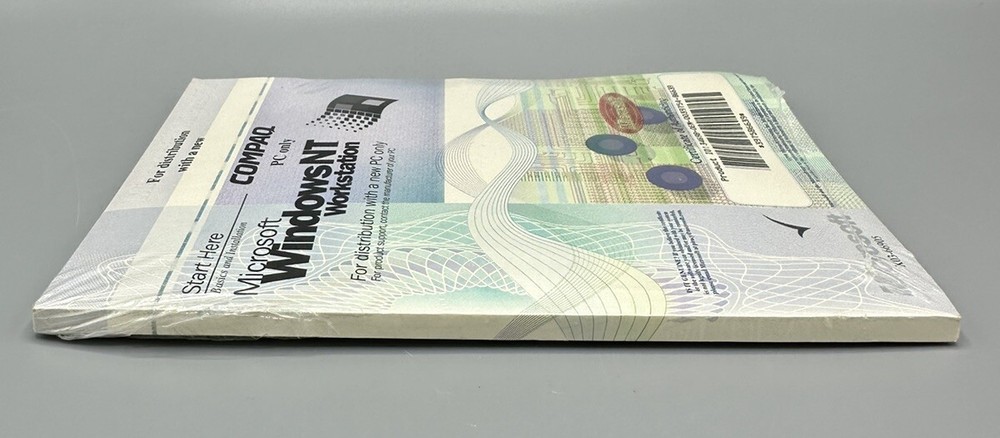 Microsoft Windows NT Workstation for Compaq PC, Factory Sealed