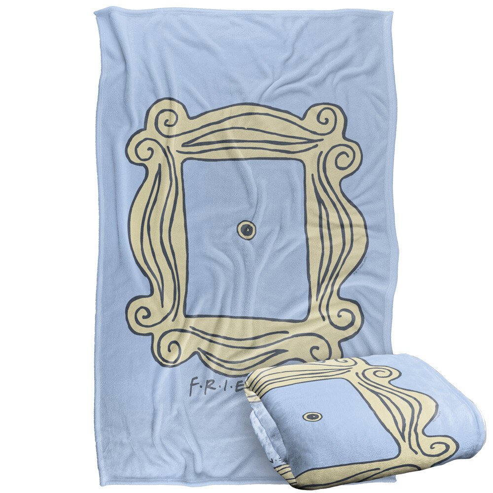 Friends The Gold Frame Silky Touch Super Soft Throw Blanket