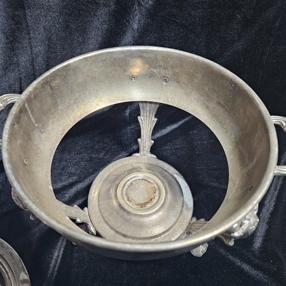 Vintage Silver Plated Chafing Dish