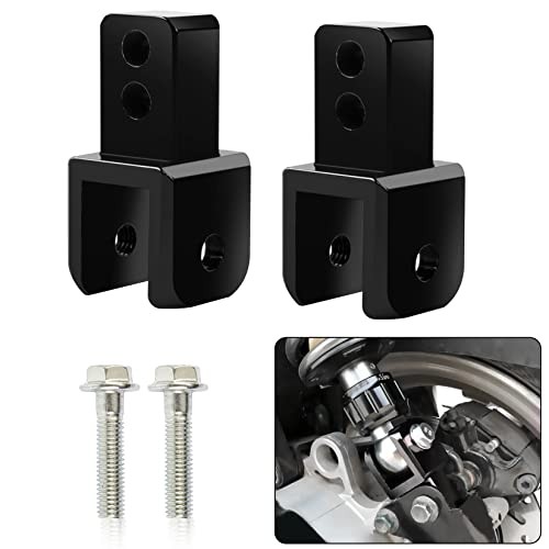 M8 8mm Rear Shock Extender Absorbers Universal Motorcycle Riser Black