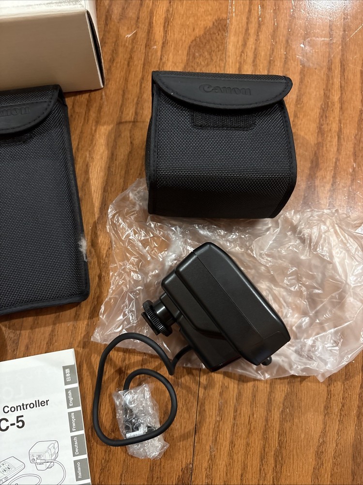 Canon Wireless Controller LC-5 (Transmitter, Receiver, Bracket, Case) New