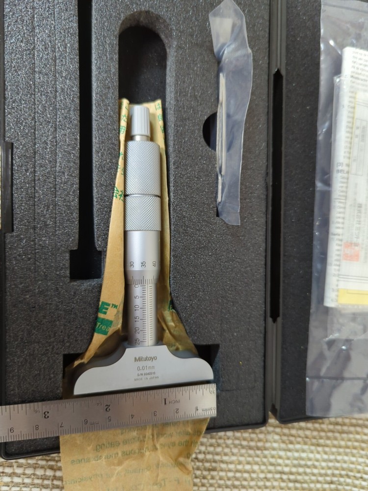 Mitutoyo Mechanical Depth Micrometer