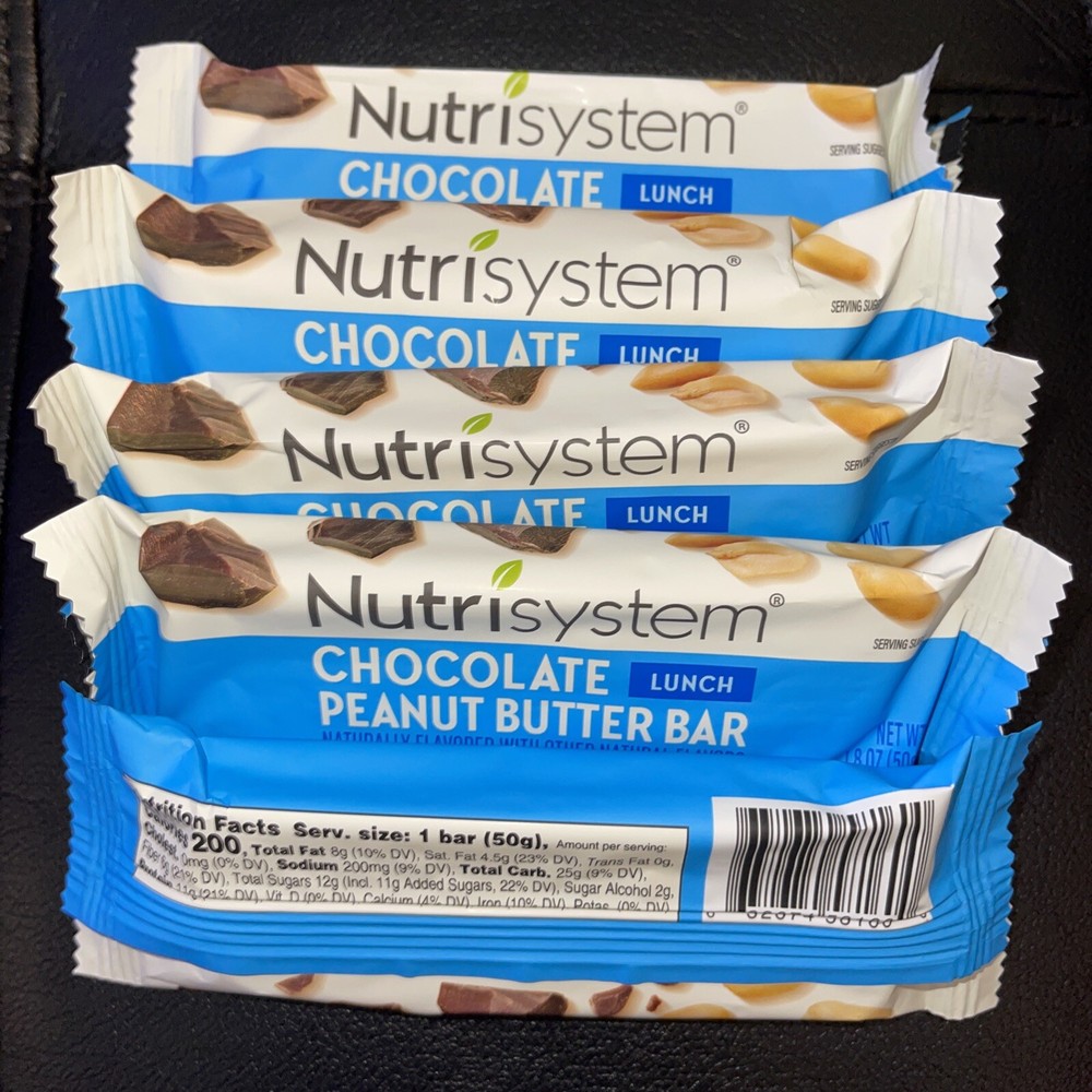 Nutrisystem® Chocolate Peanut Butter Bars Bundle, 5 count bars