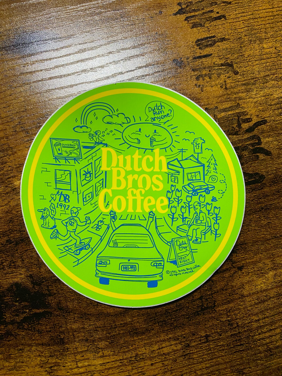 Dutch Bros Coffee Sticker Lot Free Shipping 2021-2024