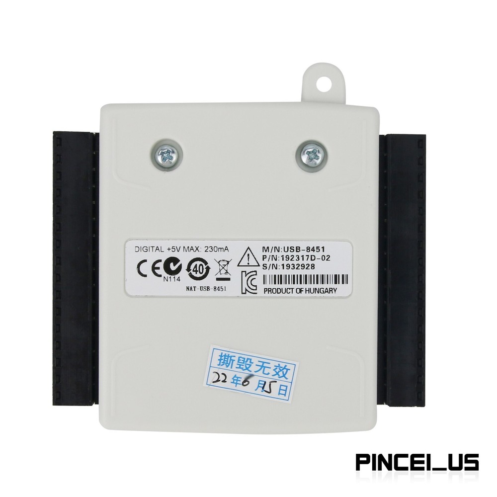USB-8451 779553-01 Data Acquisition Card DAQ USB w/ Terminal I2C SPI Interface