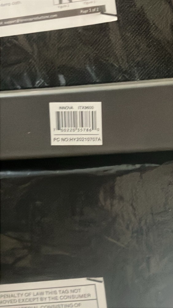 Innova ITX9800 Inversion Table Adjustable Headrest Black/Gray