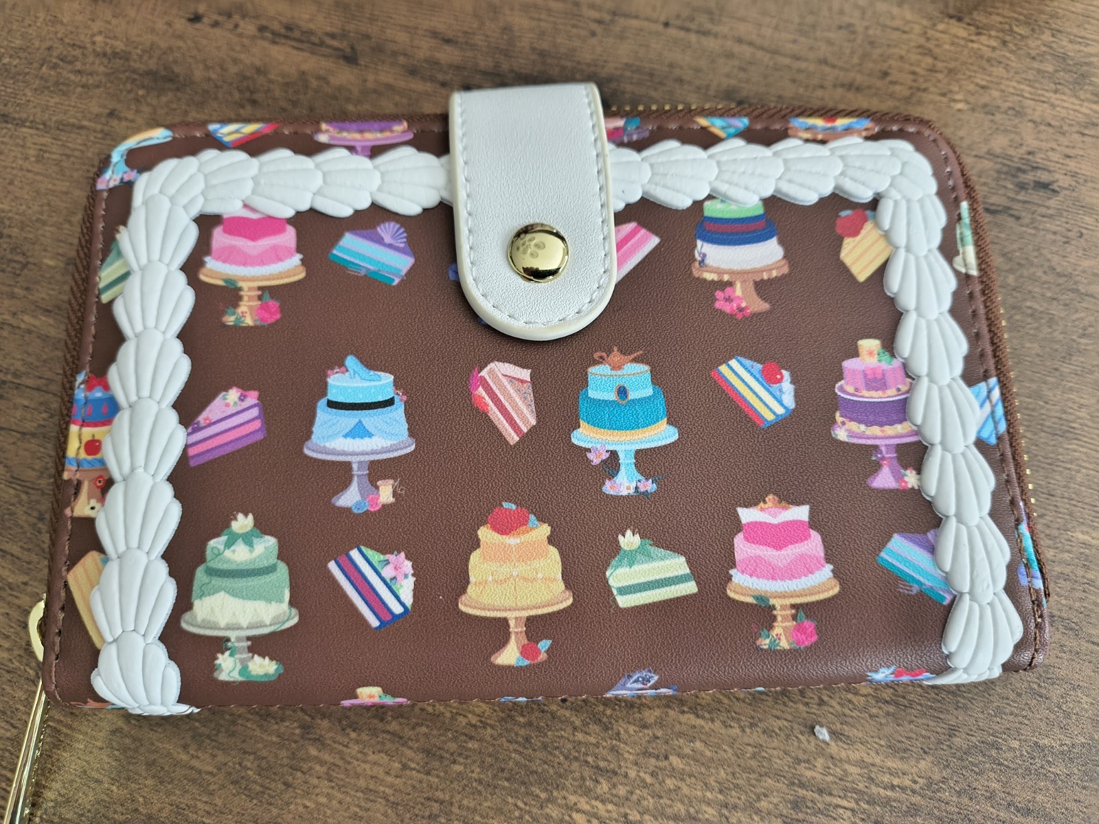 Loungefly Disney Princess Birthday Cakes Print Mini Backpack & Wallet Set