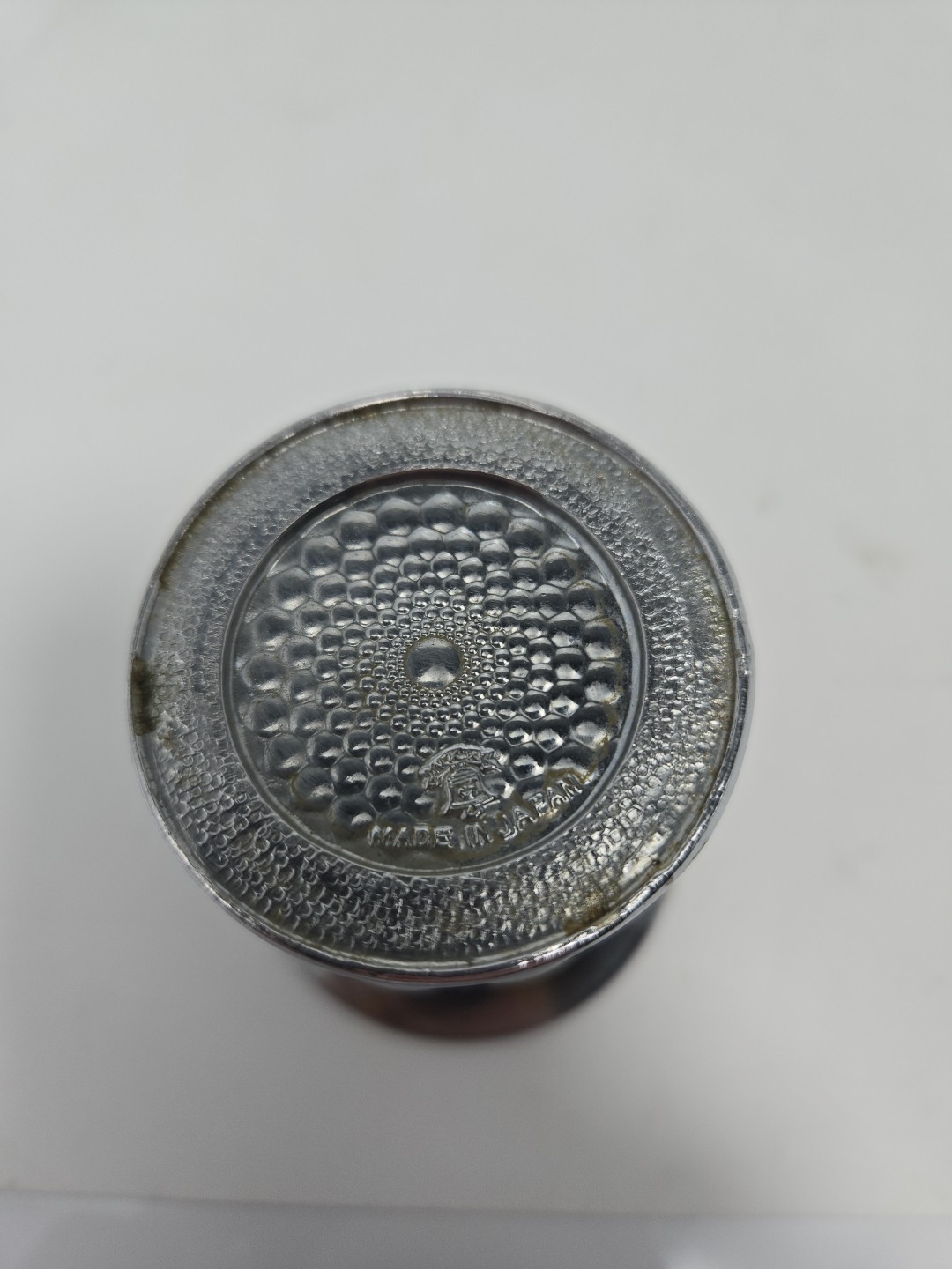 Silver Plated Urn/Toothpick Holder With Secret Compartment On The Bottom/Japan