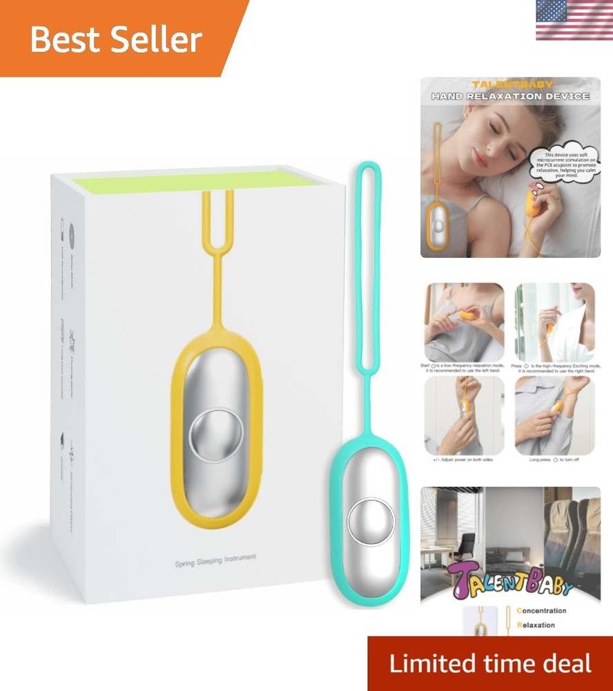 Handheld Relaxation Device, Compact Device, Massage Improves Mood and Focuses...