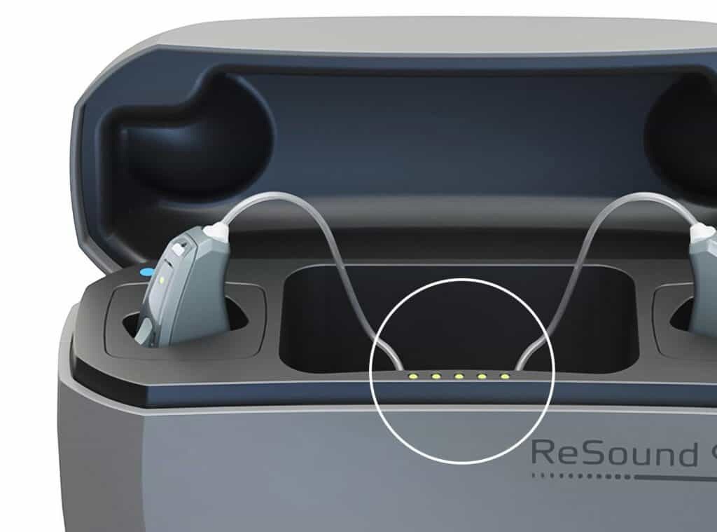 Resound Premium Lithium-ion Charger for Nexia MicroRIE Hearing Aids. New In Box