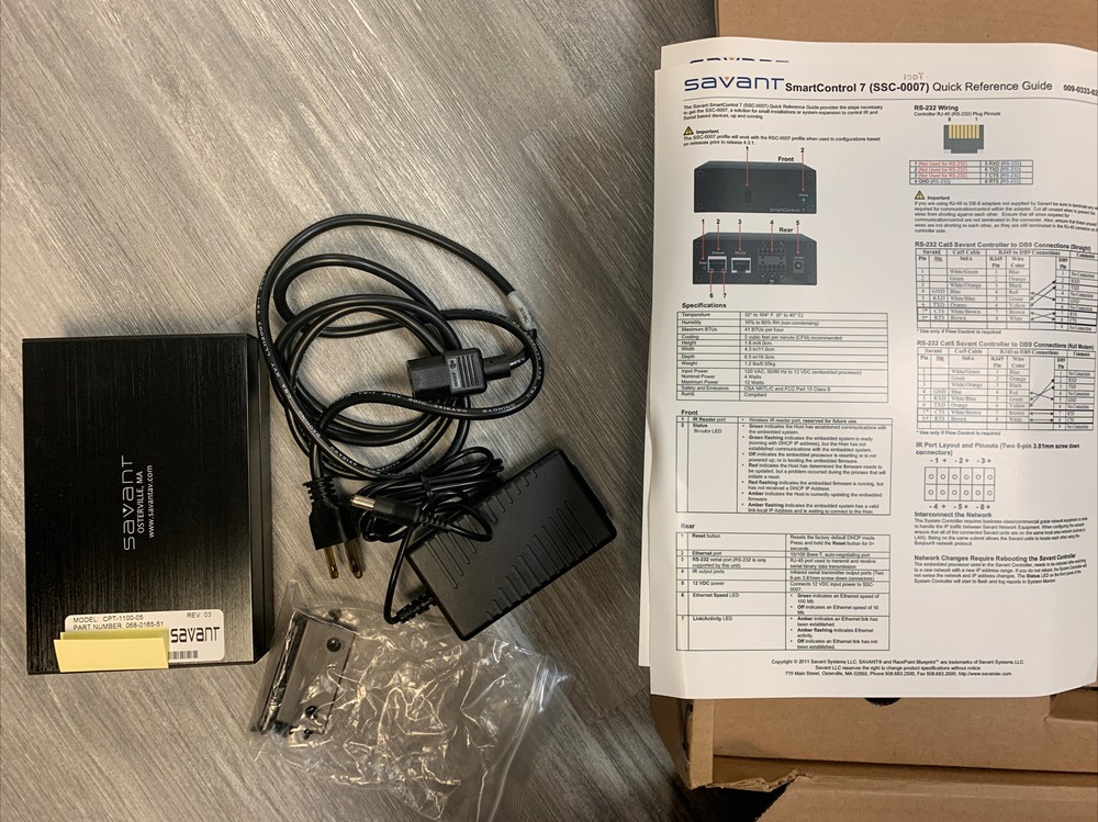 Savant CPT-1100-05