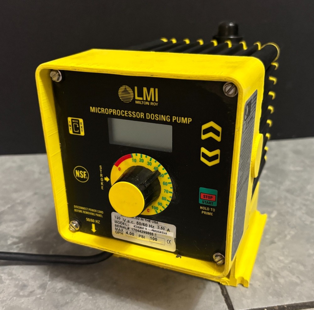 LMI Milton Roy Microprocessor Dosing Pump C921-469SI C921469SI + EXTRAS (read)