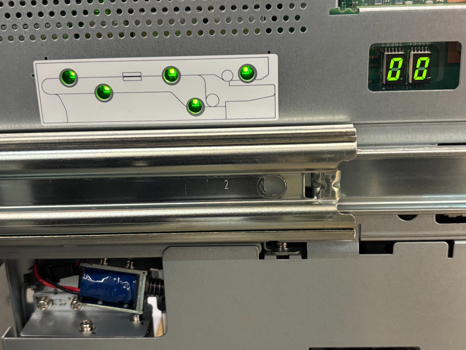 Fujitsu GSR50 Bill Recycler Top module Recycling Cash Box Dispenser