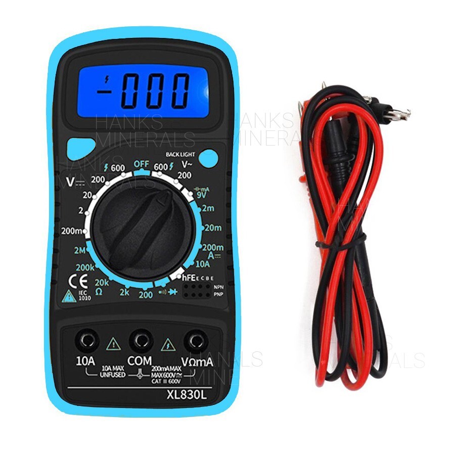 Digital Multimeter Voltmeter XL830L AC DC Ammeter Ohmmeter Volt Meter Tester Ohm