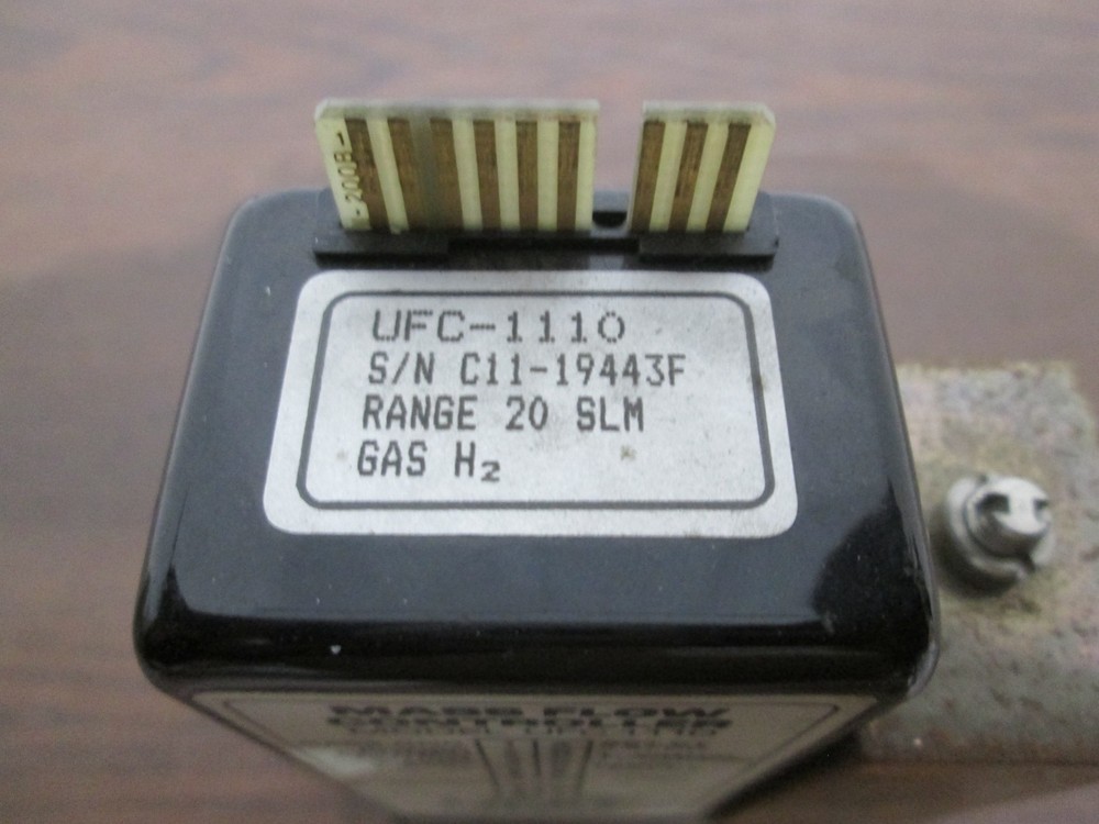 Unit, UFC-1110, 20 SLM, H2, Mass Flow Controller, Butt End, Used