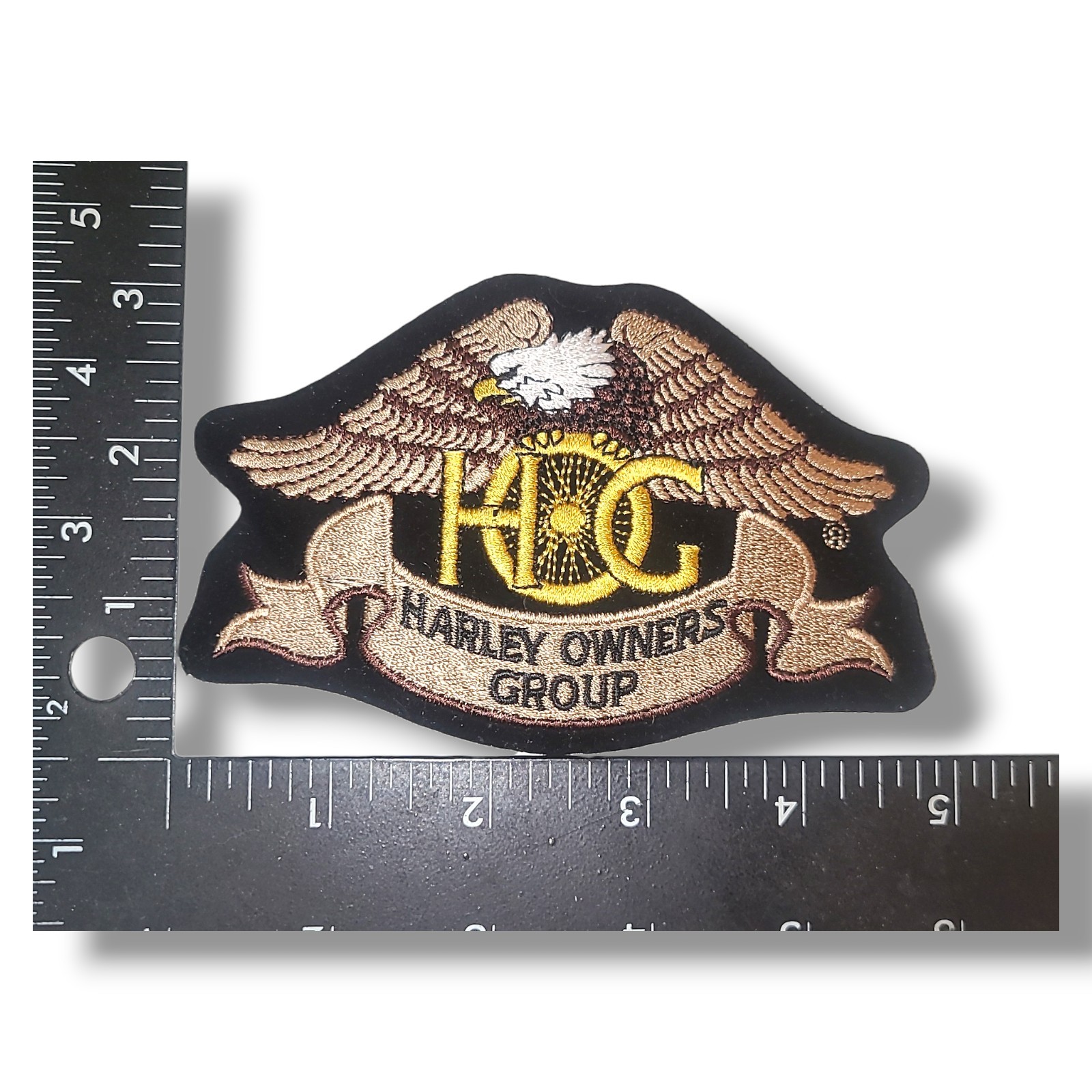 Harley HOG Motorcycle Patch Lot 3 Riders Foundation Member Eagle Biker