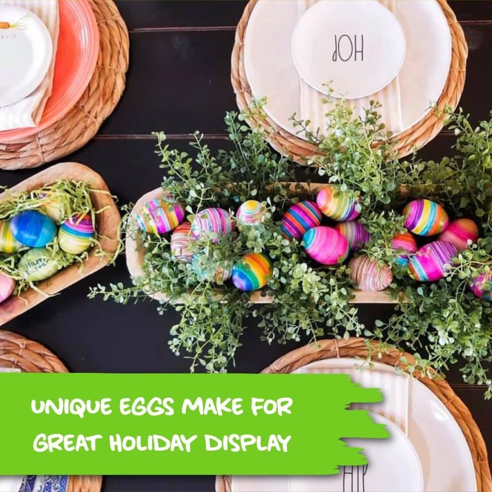 EggMazing Easter Egg Mini Decorator Kit Arts and Crafts Set - Includes Egg Decor