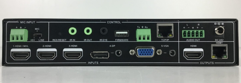 Intelix INT-HD52 5 Input Seamless Compact Auto Switcher Scaler